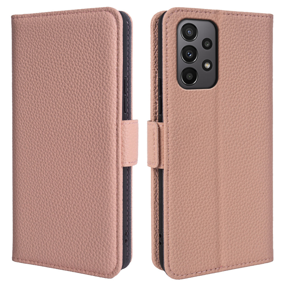 For Samsung Galaxy A72 4G / 5G Genuine Cow Leather Wallet Stand Cover Litchi Texture Phone Flip Case For Samsung Galaxy A72 4G / 5G Genuine Cow Leather Wallet Stand Cover Litchi Texture Phone Flip Case